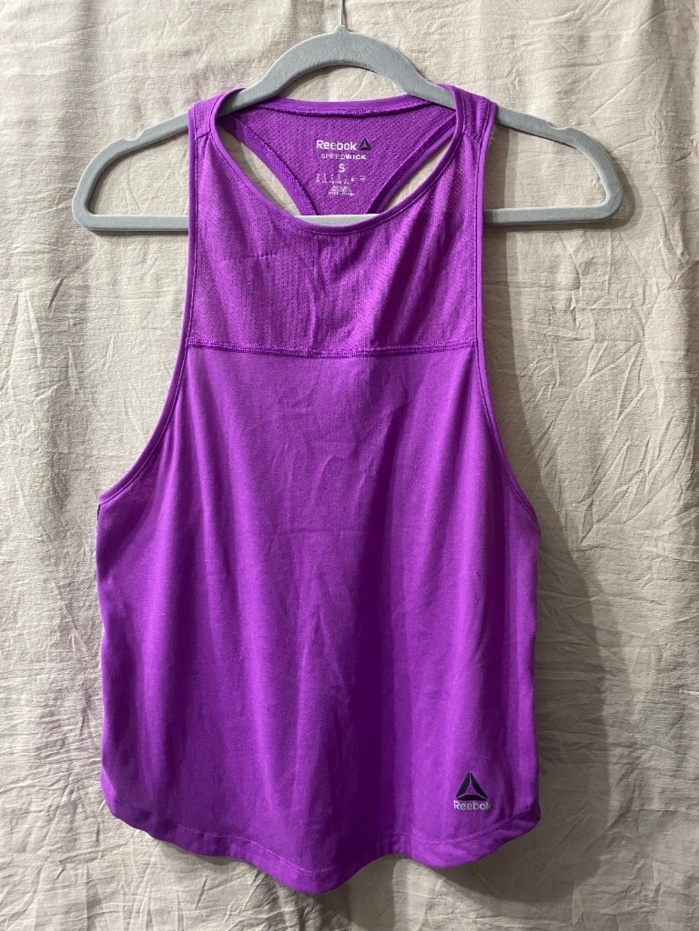 Women’s Reebok tank top size S speedwick racer back